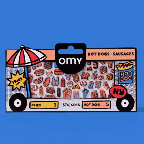 Stickers Boutique Hot dog - Omy