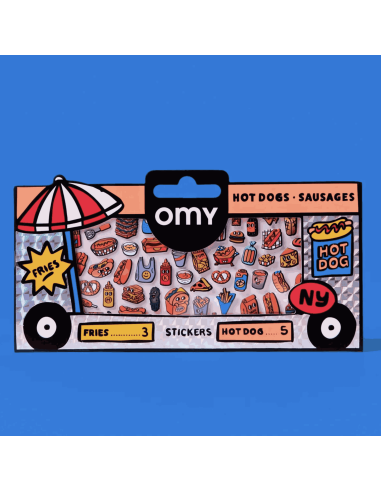 Stickers Boutique Hot dog - Omy