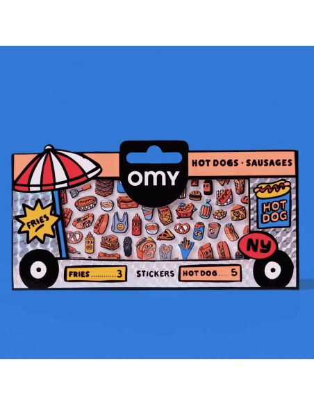Stickers Boutique Hot dog - Omy
