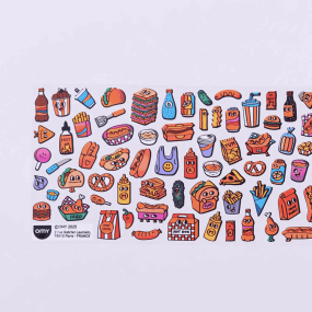 Stickers Boutique Hot dog - Omy 2