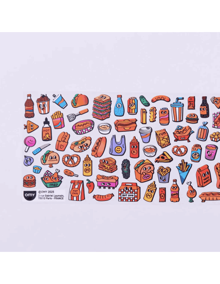 Stickers Boutique Hot dog - Omy
