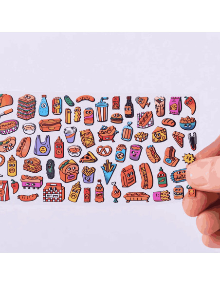 Stickers Boutique Hot dog - Omy