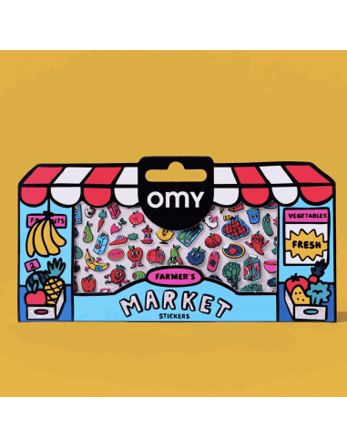 Stickers Boutique Farmer's market - Omy
