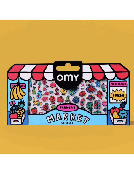Stickers Boutique Farmer's market - Omy