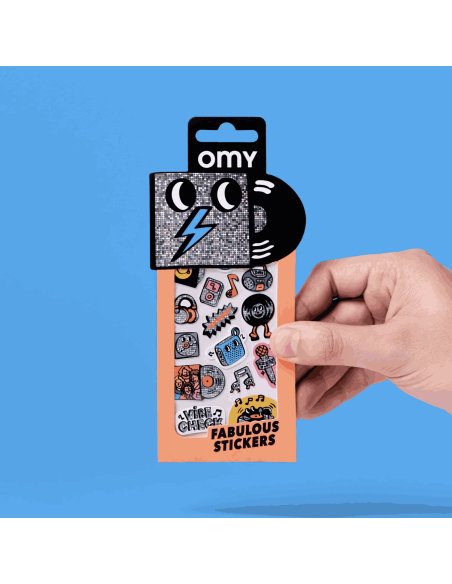 Stickers Iconic Musique - Omy