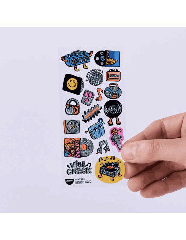 Stickers Iconic Musique - Omy
