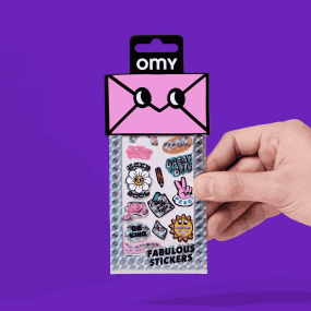 Stickers Iconic Message - Omy
