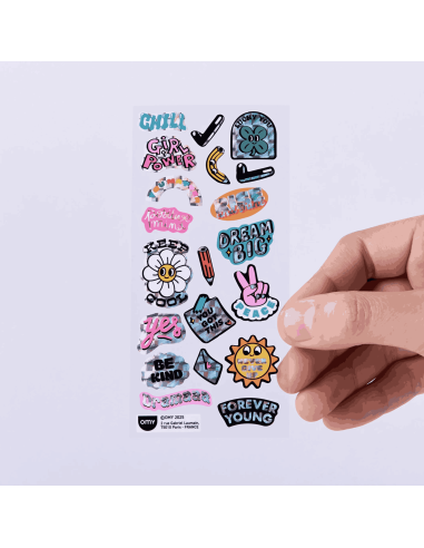Stickers Iconic Message - Omy
