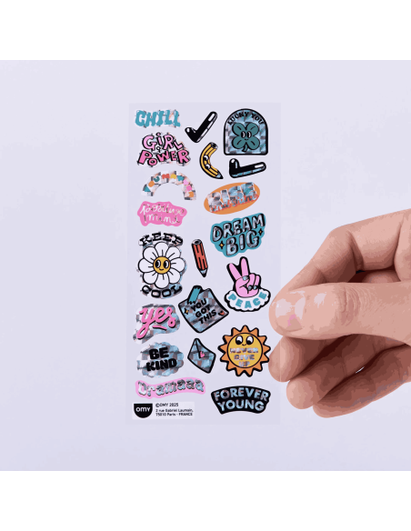 Stickers Iconic Message - Omy