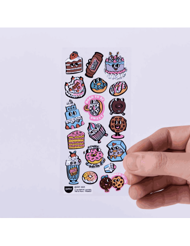 Stickers Iconic Donuts - Omy