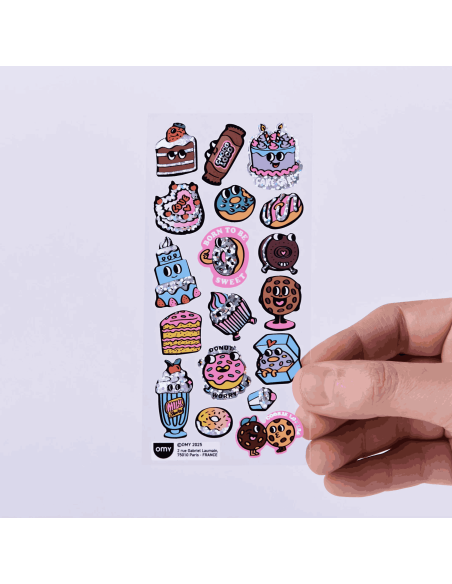 Stickers Iconic Donuts - Omy