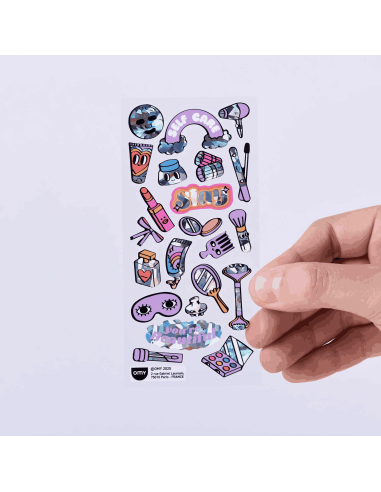 Stickers Iconic Maquillage - Omy