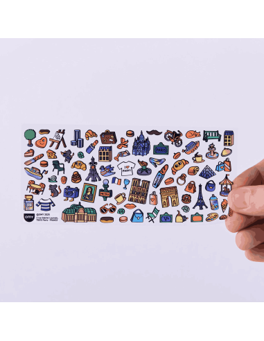 Stickers Boutique Café de Paris - Omy