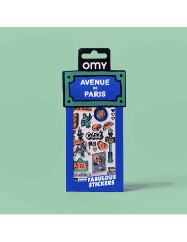 Stickers Iconic Avenue de Paris - Omy