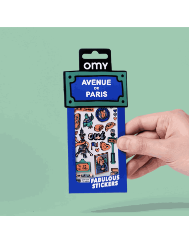 Stickers Iconic Avenue de Paris - Omy