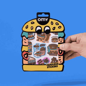 Stickers Big Burger - Omy