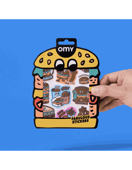 Stickers Big Burger - Omy