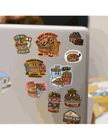 Stickers Big Burger - Omy