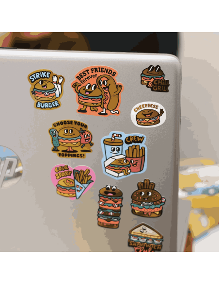 Stickers Big Burger - Omy