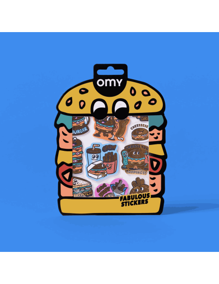 Stickers Big Burger - Omy