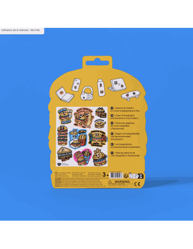 Stickers Big Burger - Omy
