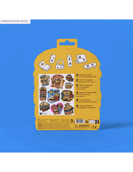 Stickers Big Burger - Omy