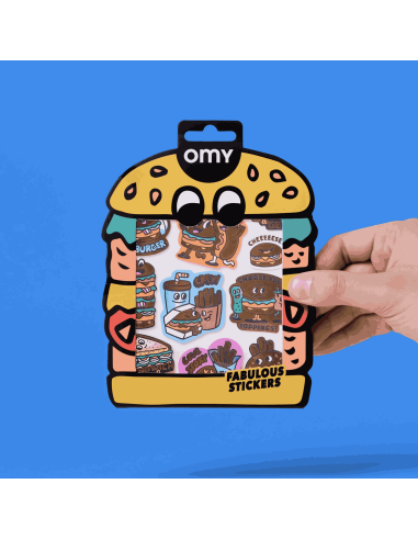 Stickers Big Burger - Omy