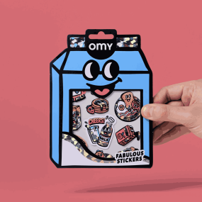 Stickers Big Milk - Omy