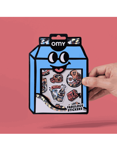 Stickers Big Milk - Omy