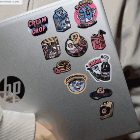 Stickers Big Milk - Omy 2