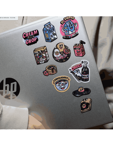 Stickers Big Milk - Omy