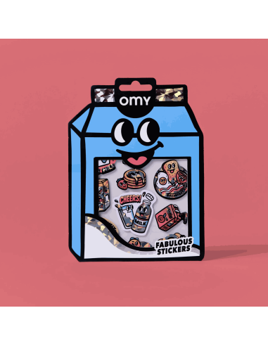 Stickers Big Milk - Omy