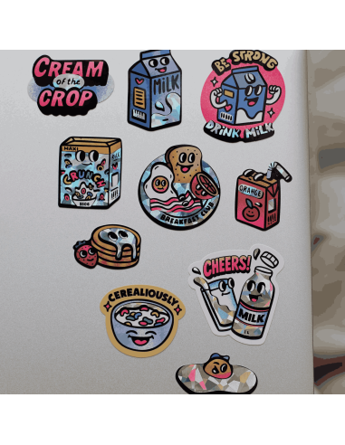 Stickers Big Milk - Omy