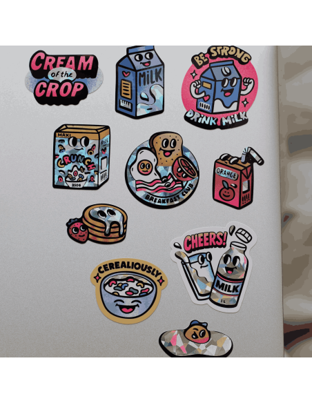 Stickers Big Milk - Omy