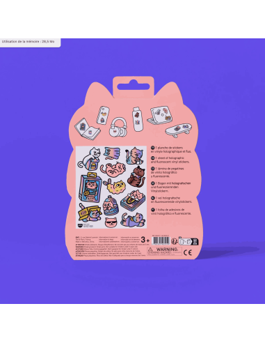 Stickers Big Chat - Omy
