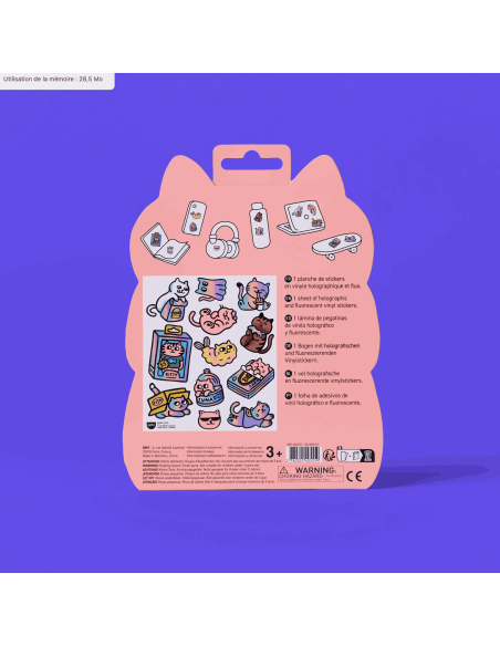 Stickers Big Chat - Omy
