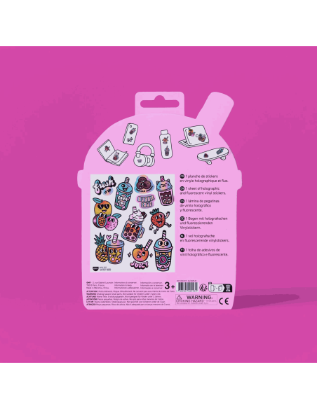 Stickers Big Bubble tea - Omy