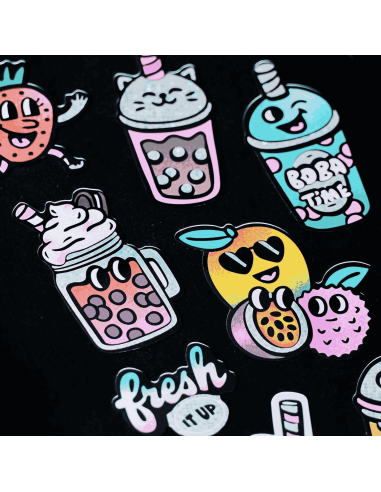 Stickers Big Bubble tea - Omy