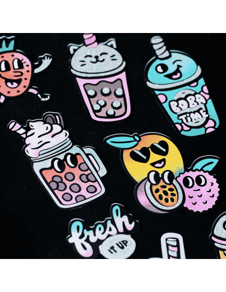 Stickers Big Bubble tea - Omy