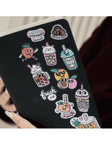 Stickers Big Bubble tea - Omy