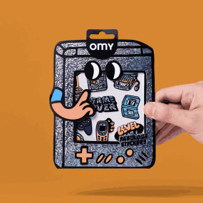Stickers Big Game boy - Omy
