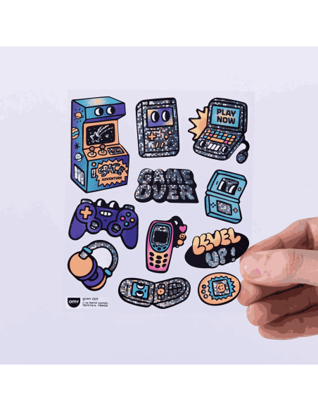 Stickers Big Game boy - Omy