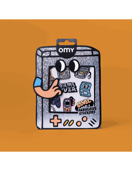 Stickers Big Game boy - Omy