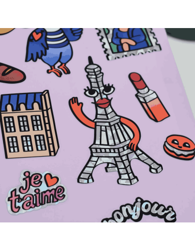 Stickers Big Paris - Omy