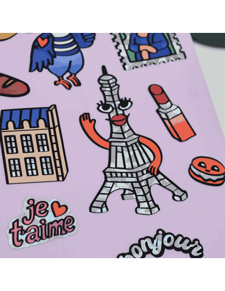 Stickers Big Paris - Omy