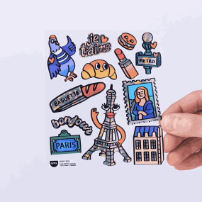 Stickers Big Paris - Omy 2