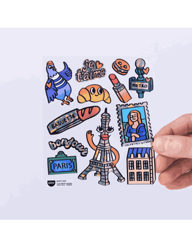 Stickers Big Paris - Omy