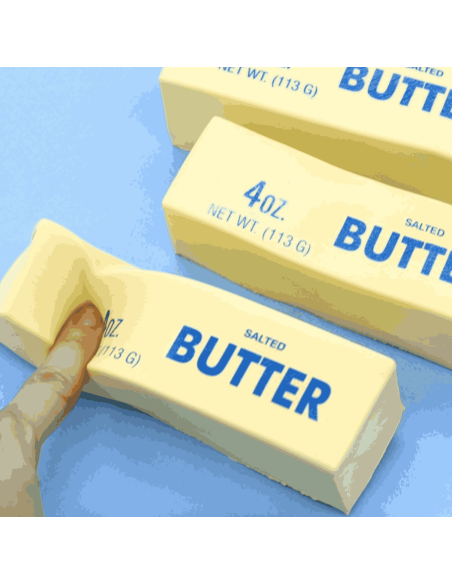 butter squishy beurre anti-stress butter