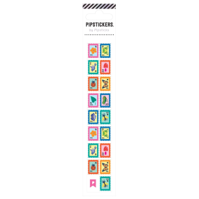 Autocollants mini timbres - Pipsticks