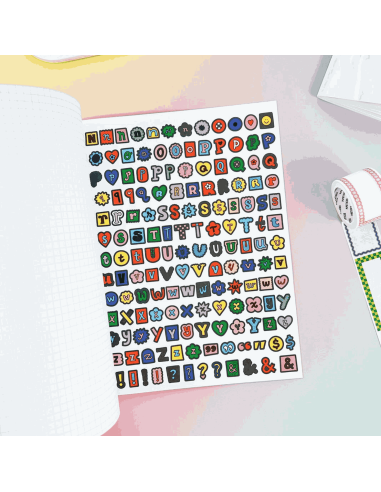 Book créatif collage et autocollants - Pipsticks